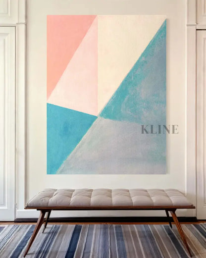 Sailing in Pastel Colors - Hand Painting