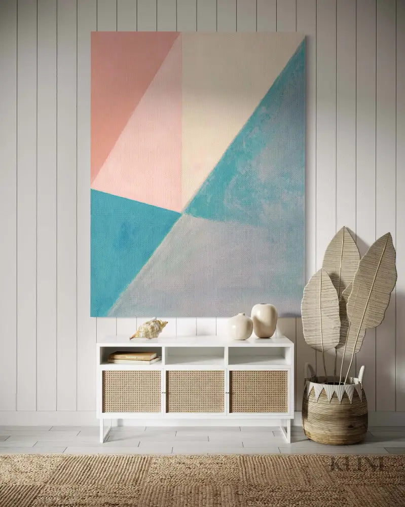 Sailing in Pastel Colors - Hand Painting 