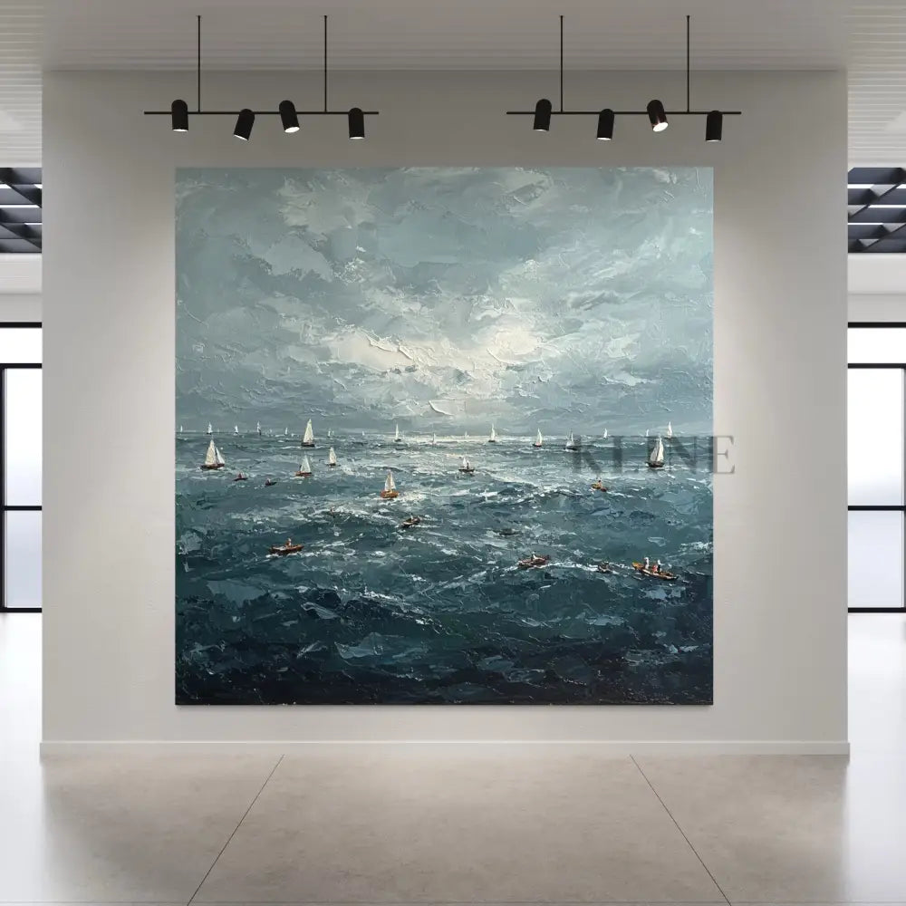 Sailors’ Serenity - Hand Painting