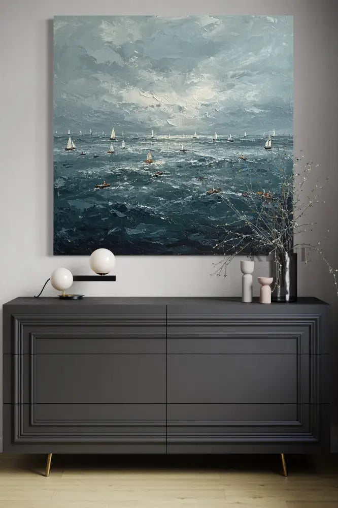 Sailors’ Serenity - Hand Painting