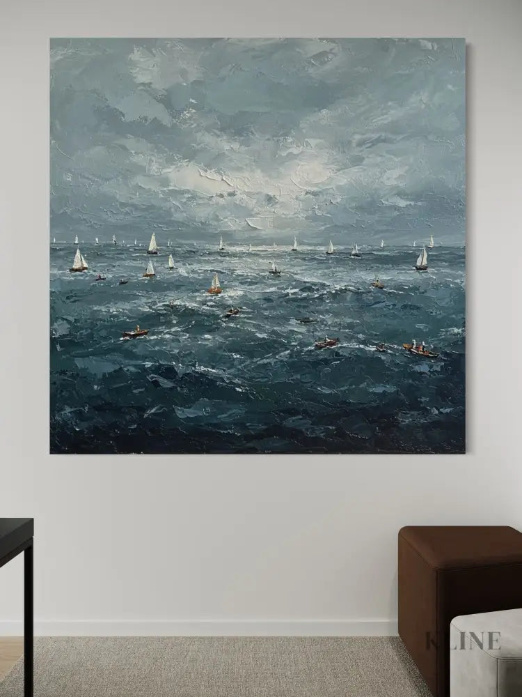 Sailors’ Serenity - Hand Painting