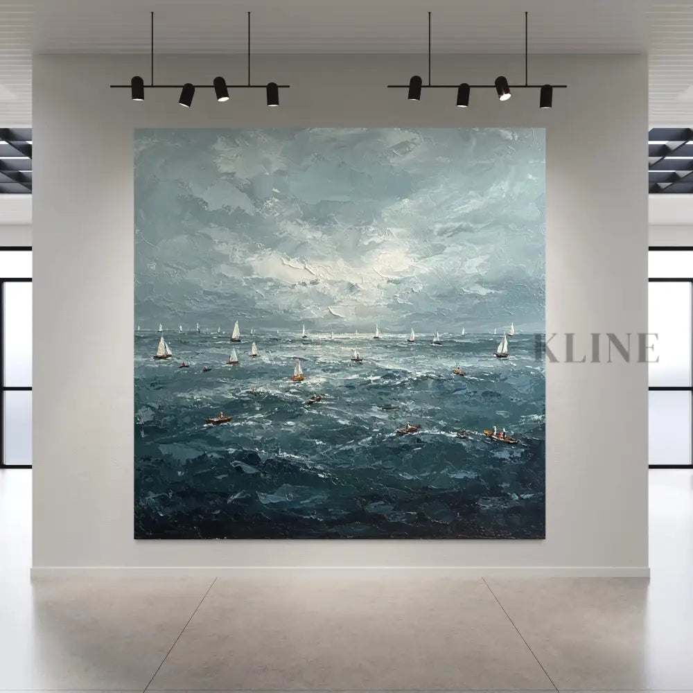 Sailors’ Serenity - Hand Painting