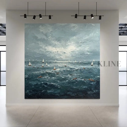 Sailors’ Serenity - Hand Painting