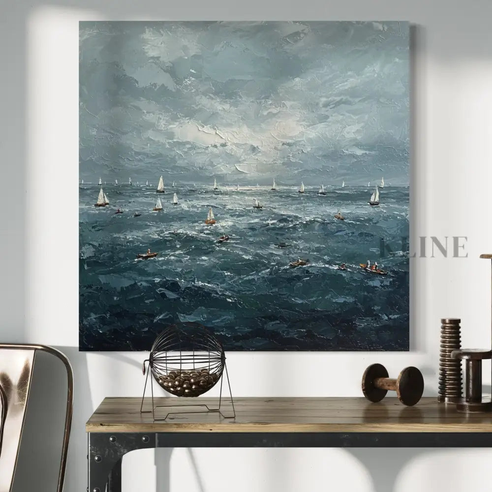 Sailors’ Serenity - Hand Painting