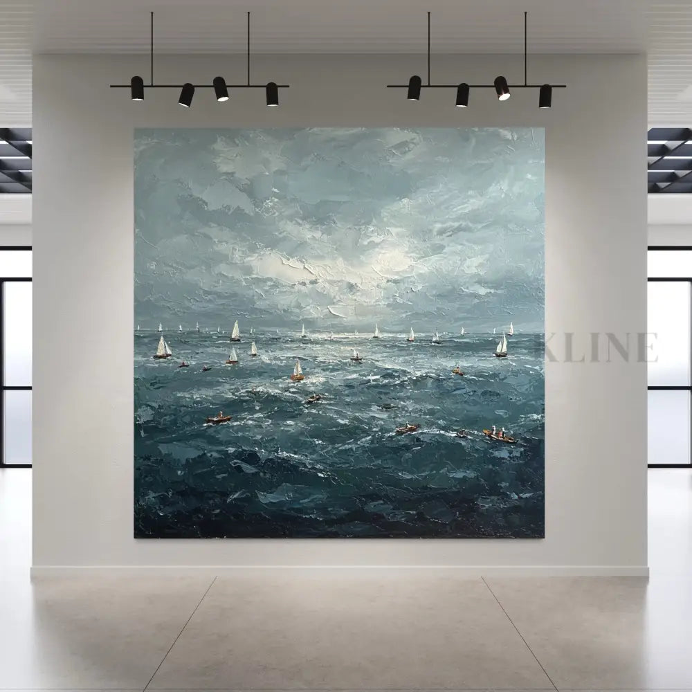 Sailors’ Serenity - Hand Painting