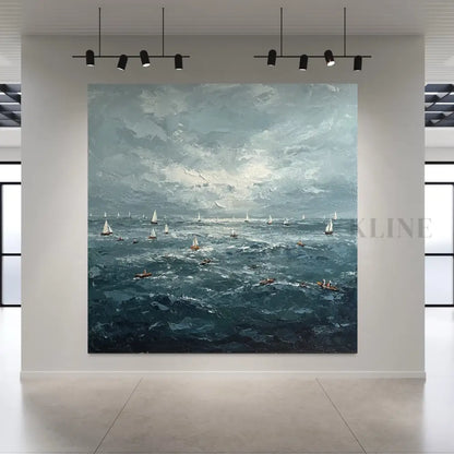 Sailors’ Serenity - Hand Painting
