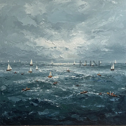 Sailors’ Serenity - Hand Painting