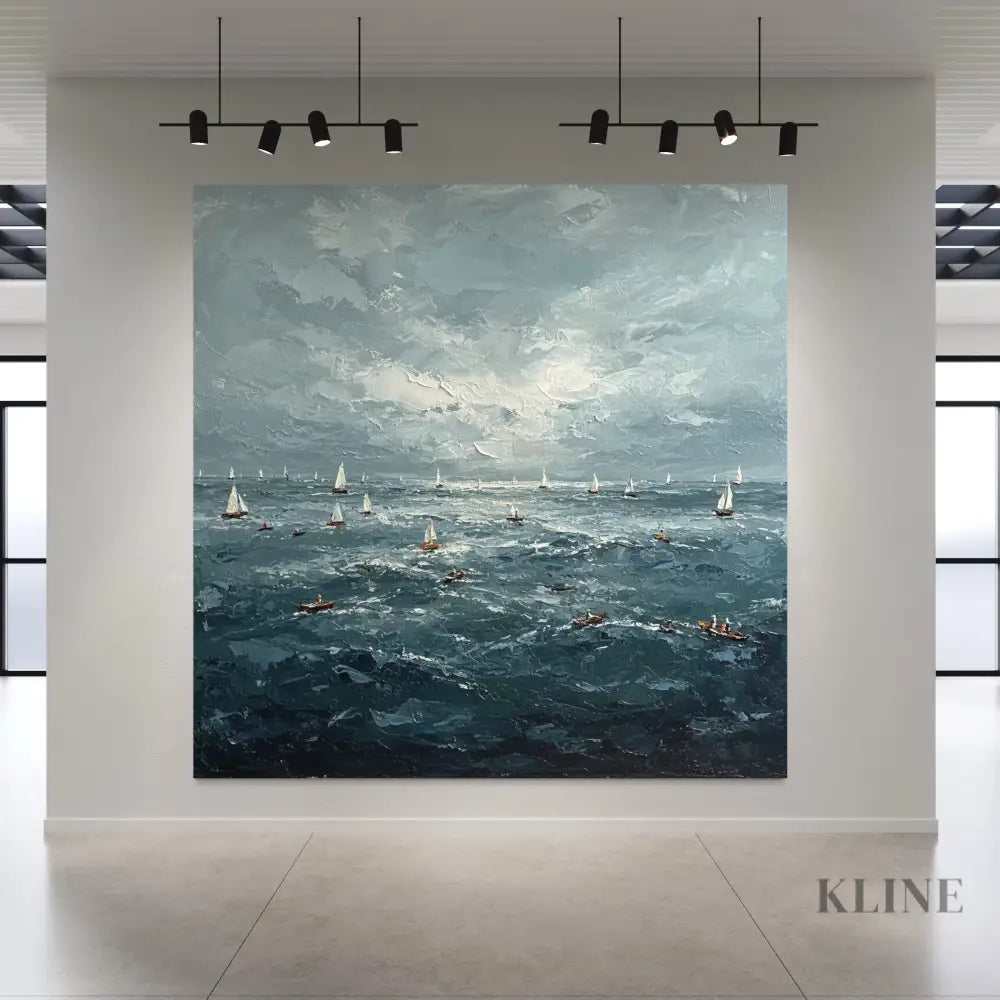 Sailors’ Serenity - Hand Painting