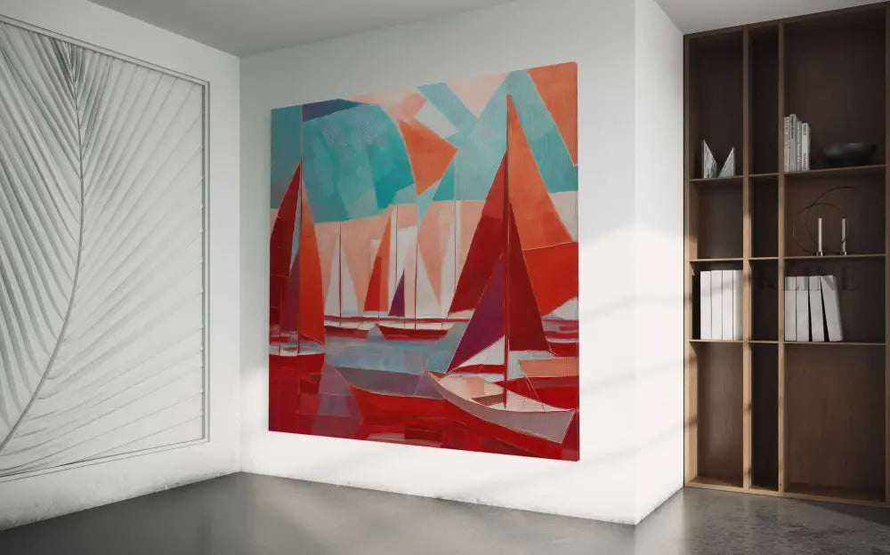 Scarlet Sails 1 - Hand Painting 