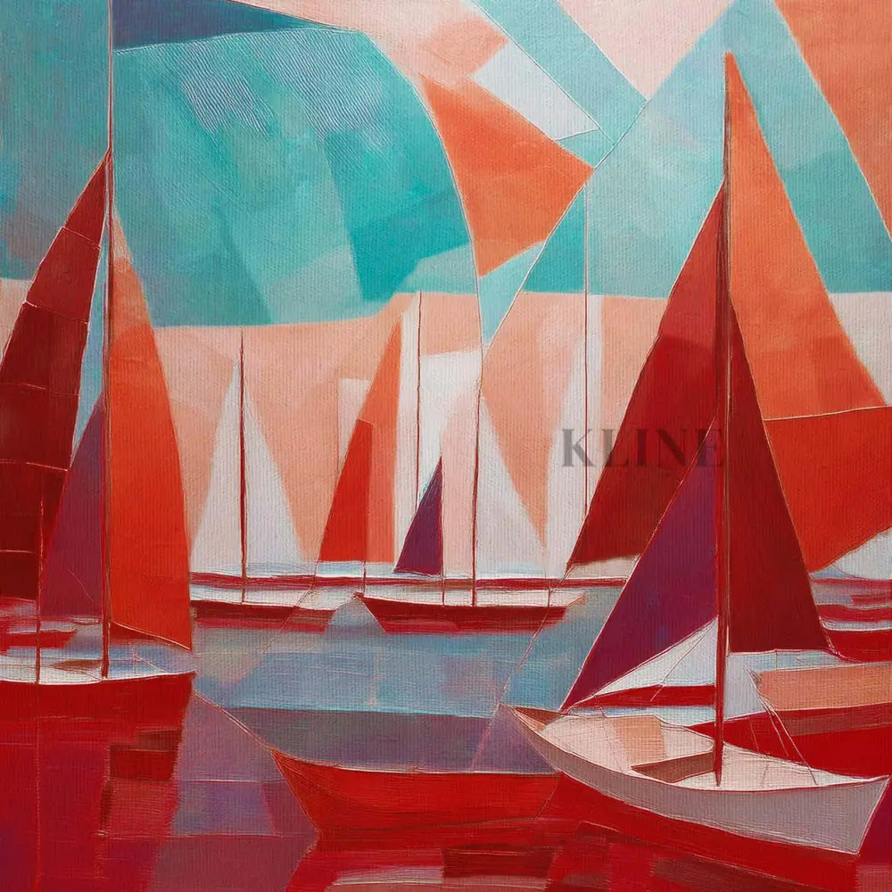 Scarlet Sails 1 - Hand Painting