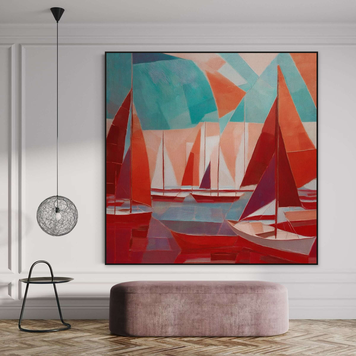 Scarlet Sails 1 - Hand Painting 
