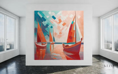 Scarlet Sails 2 - Hand Painting