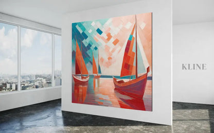 Scarlet Sails 2 - Hand Painting