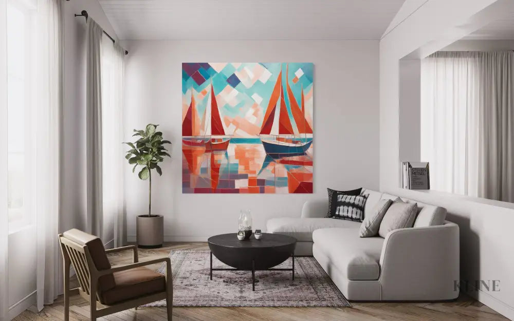 Scarlet Sails 3 - Hand Painting