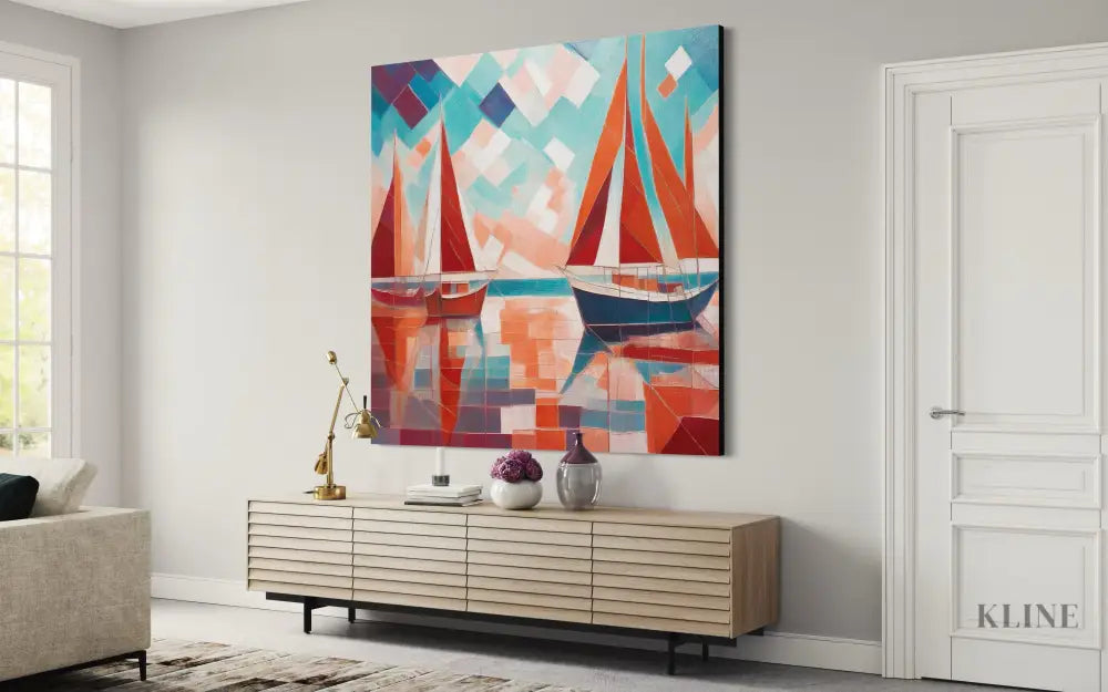 Scarlet Sails 3 - Hand Painting