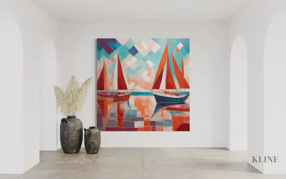 Scarlet Sails 3 - Hand Painting