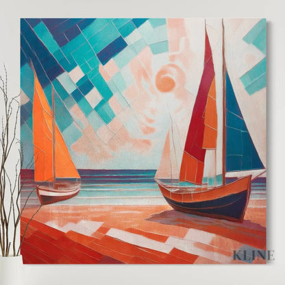 Scarlet Sails 4 - Hand Painting