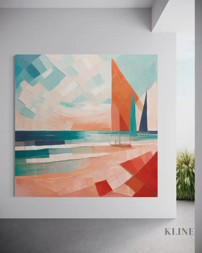 Scarlet Sails 6 - Hand Painting