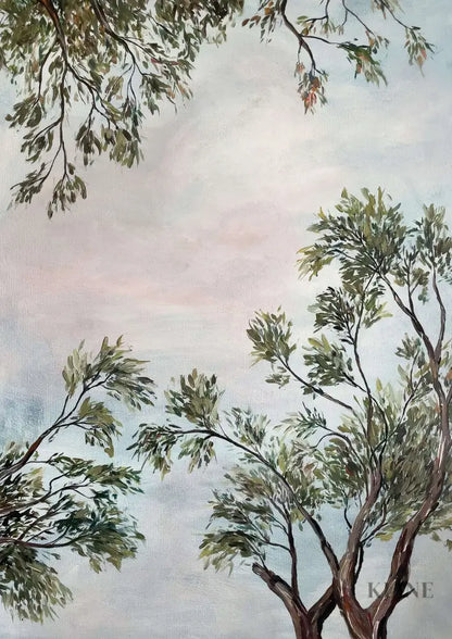 Scrubby Corner Canopy 1 - Hand Painting