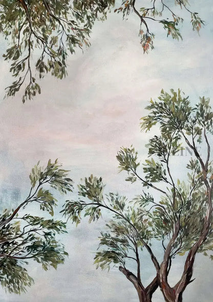Scrubby Corner Canopy 1 - Hand Painting