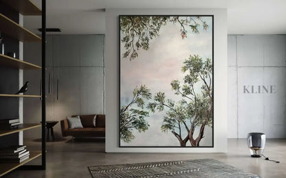 Scrubby Corner Canopy 1 - Hand Painting