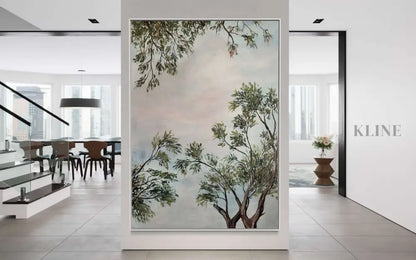 Scrubby Corner Canopy 1 - Hand Painting