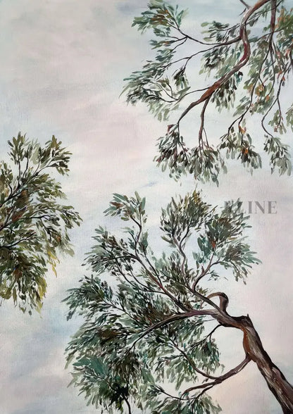 Scrubby Corner Canopy 2 - Hand Painting