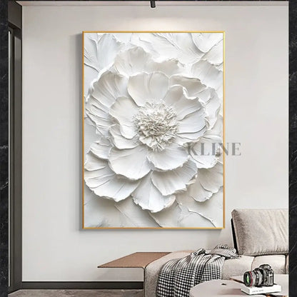 Sculpted Blossom - Hand Painting
