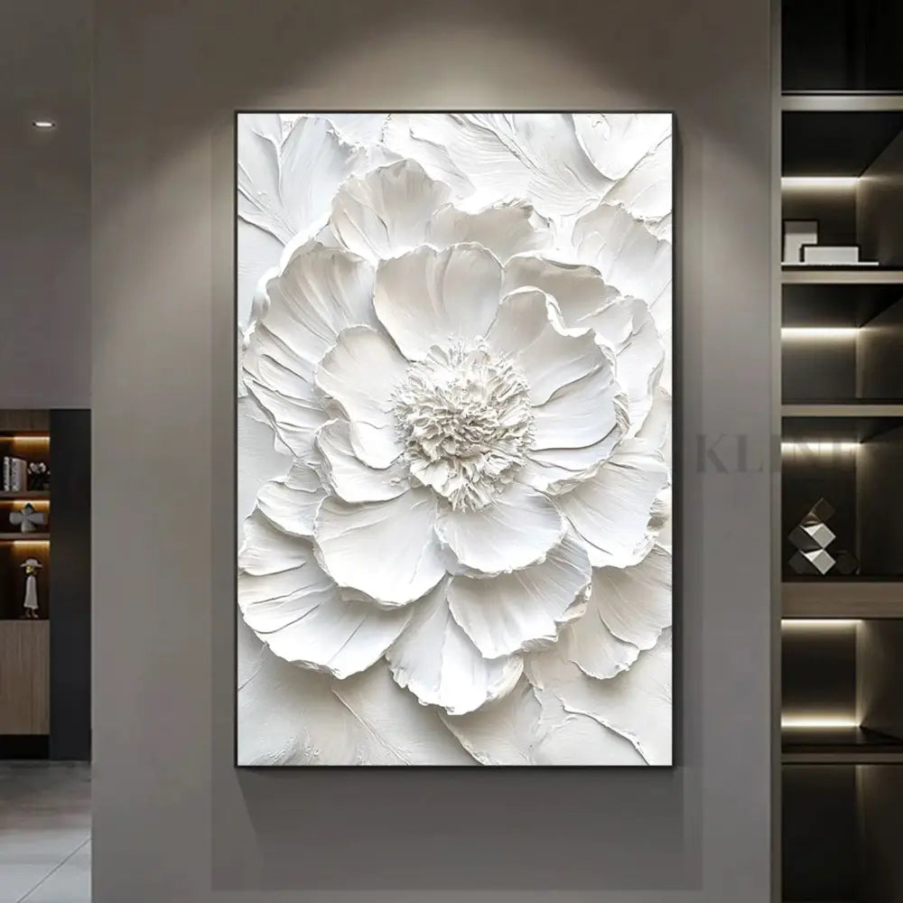 Sculpted Blossom - Hand Painting