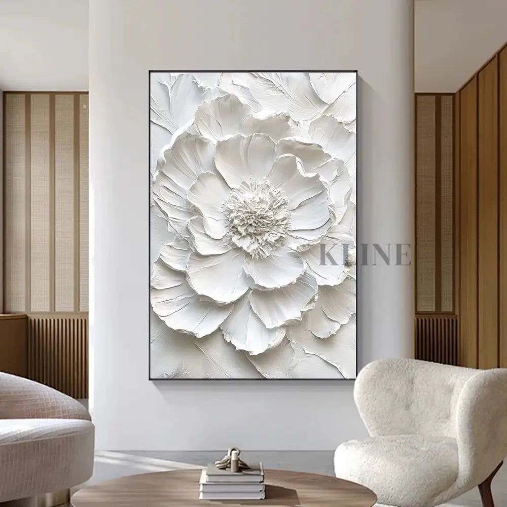 Sculpted Blossom - Hand Painting