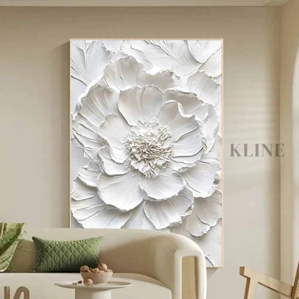 Sculpted Blossom - Hand Painting