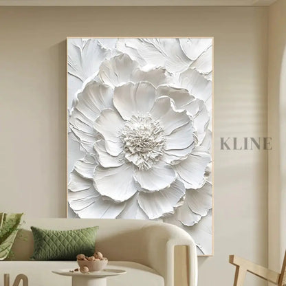 Sculpted Blossom - Hand Painting