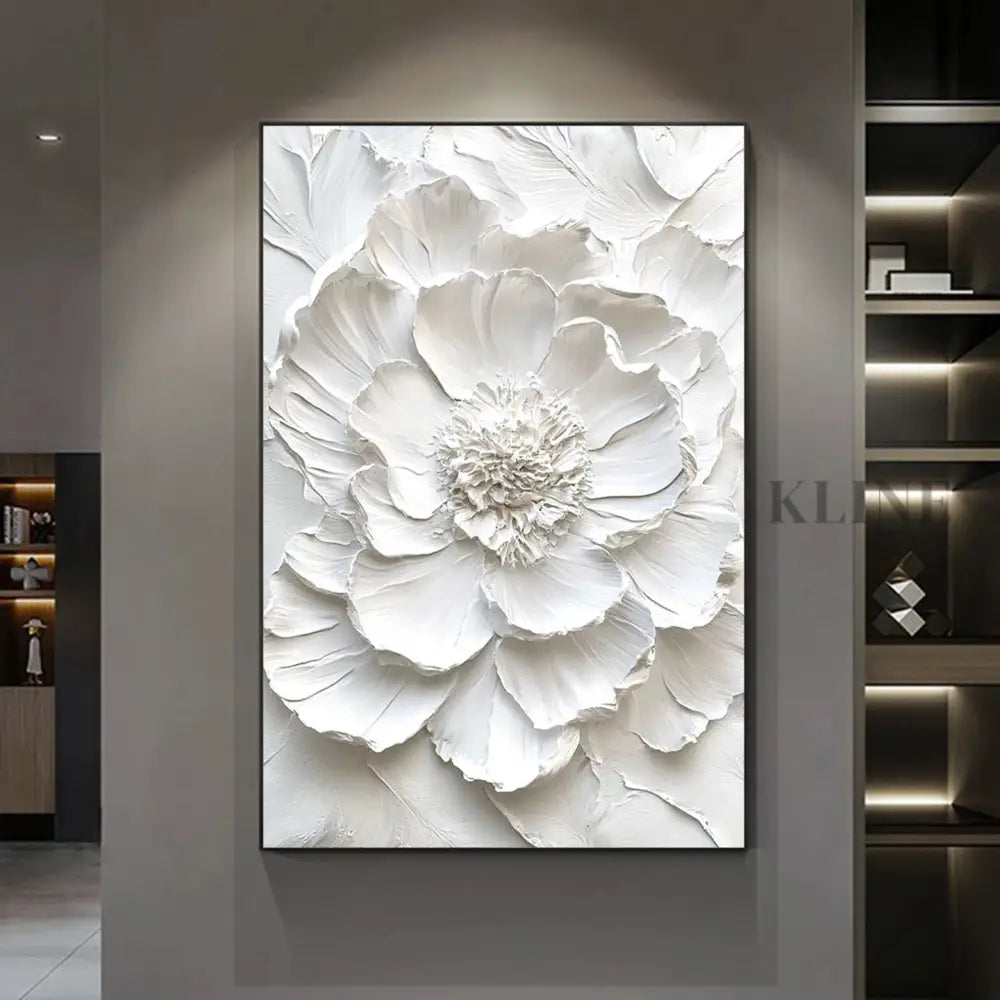 Sculpted Blossom - Hand Painting
