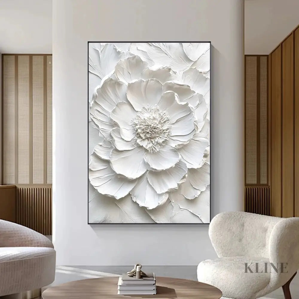 Sculpted Blossom - Hand Painting