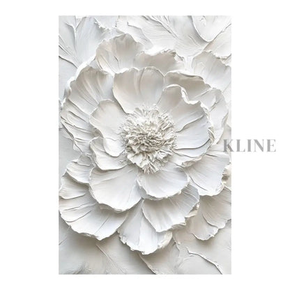Sculpted Blossom - Hand Painting