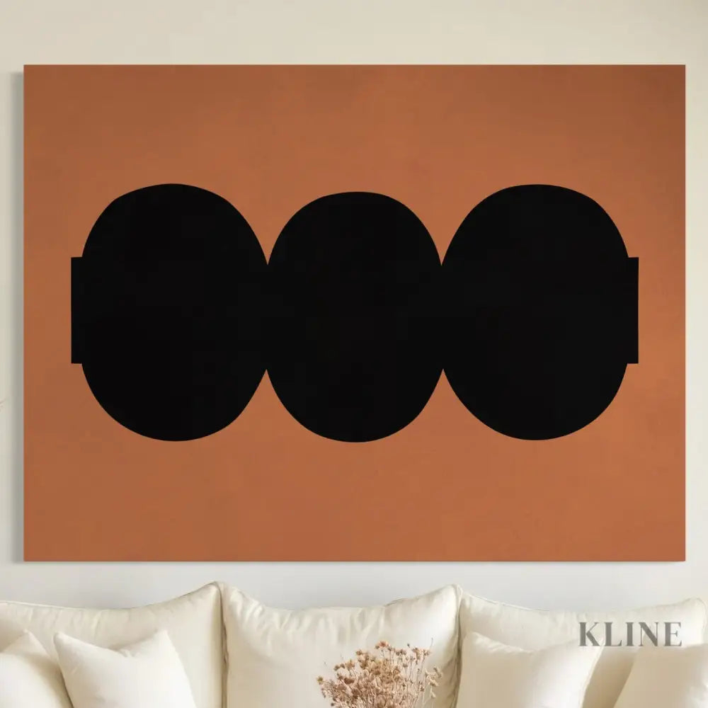 Sculptural Organic Form 4 - Hand Painting