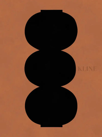 Sculptural Organic Form 4 - Hand Painting