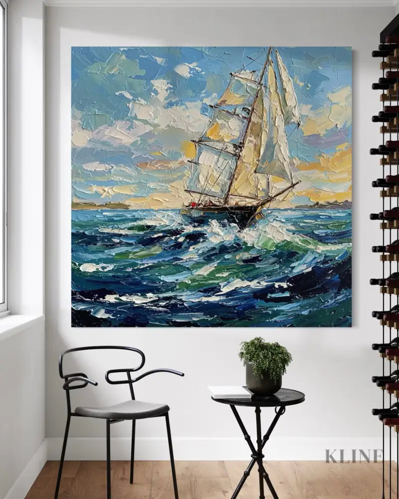 Seaborne Grace - Hand Painting 