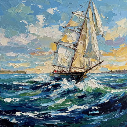 Seaborne Grace - Hand Painting