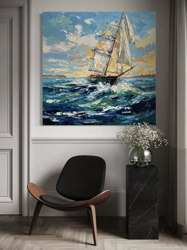Seaborne Grace - Hand Painting 