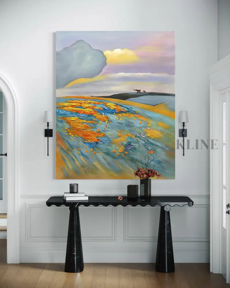 Seaborne Mirage - Hand Painting