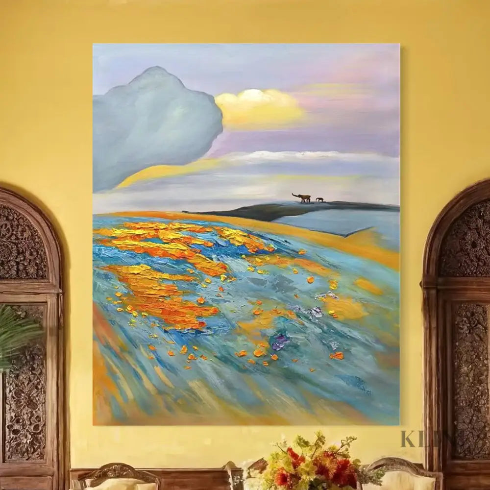 Seaborne Mirage - Hand Painting