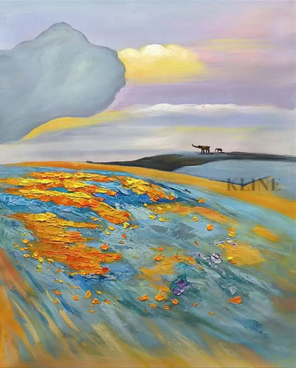 Seaborne Mirage - Hand Painting