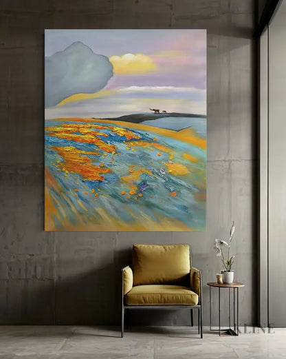 Seaborne Mirage - Hand Painting