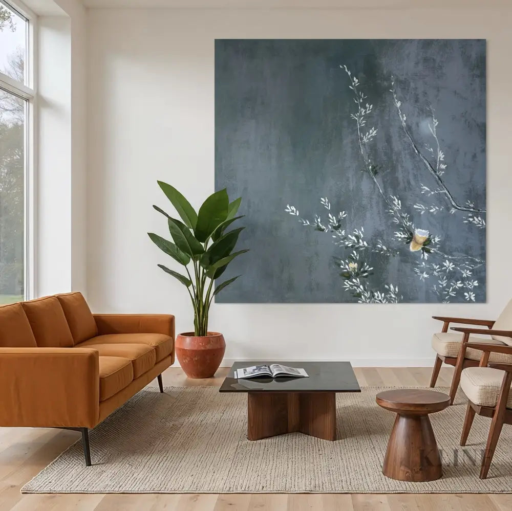 Serene Blossoms - Hand Painting 