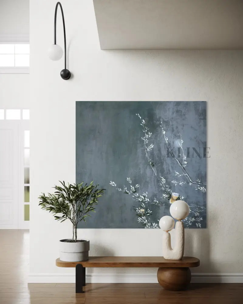 Serene Blossoms - Hand Painting 
