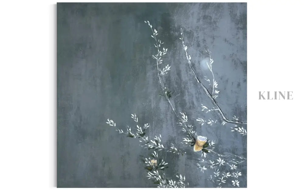 Serene Blossoms - Hand Painting 