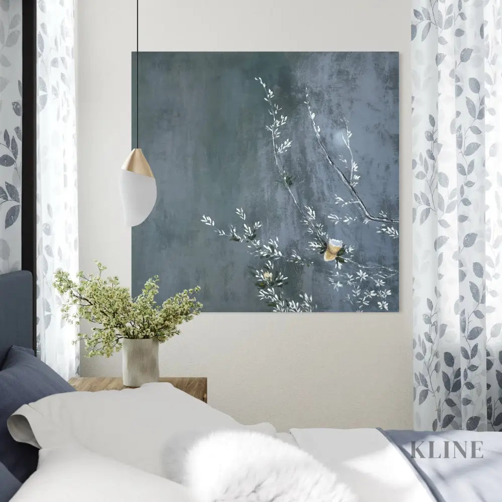 Serene Blossoms - Hand Painting