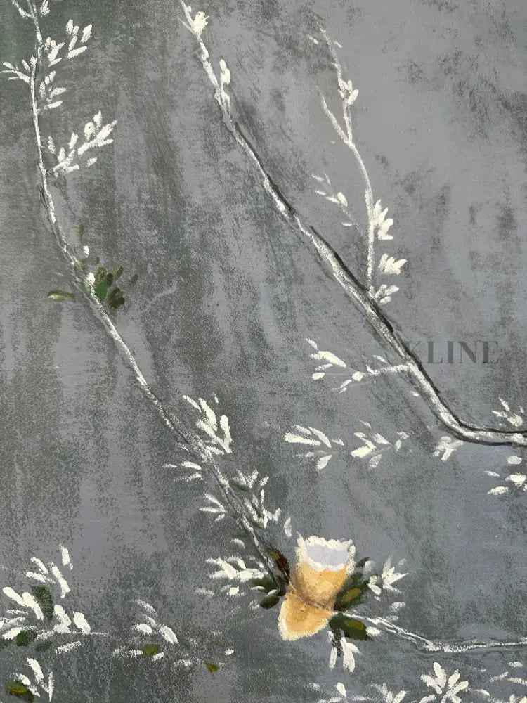 Serene Blossoms - Hand Painting 