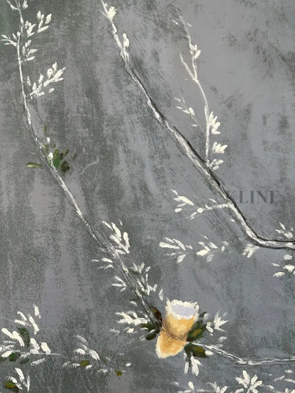 Serene Blossoms - Hand Painting